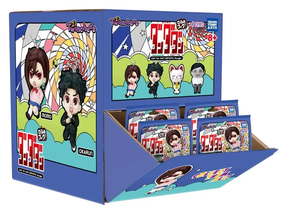Dandadan Twinchees Dangler Mini Figures Defofig! 5cm Blind Pack - 1 Unidade